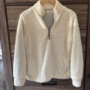 Sherpa half zip fleece